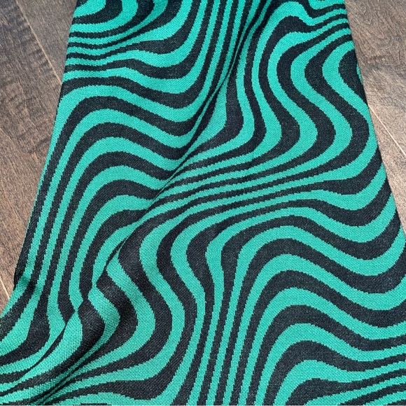 Zara Groovy Stripes Flare Pants - NWT - Picture 2 of 13